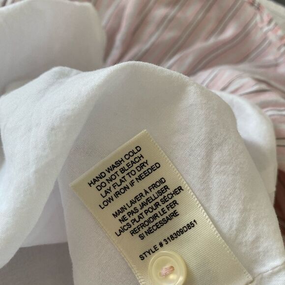 La Vie Rebecca Taylor Sleeveless Striped Dress - Picture 5 of 9